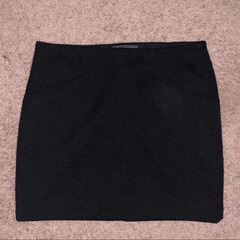 Black Mini Dress Skirt